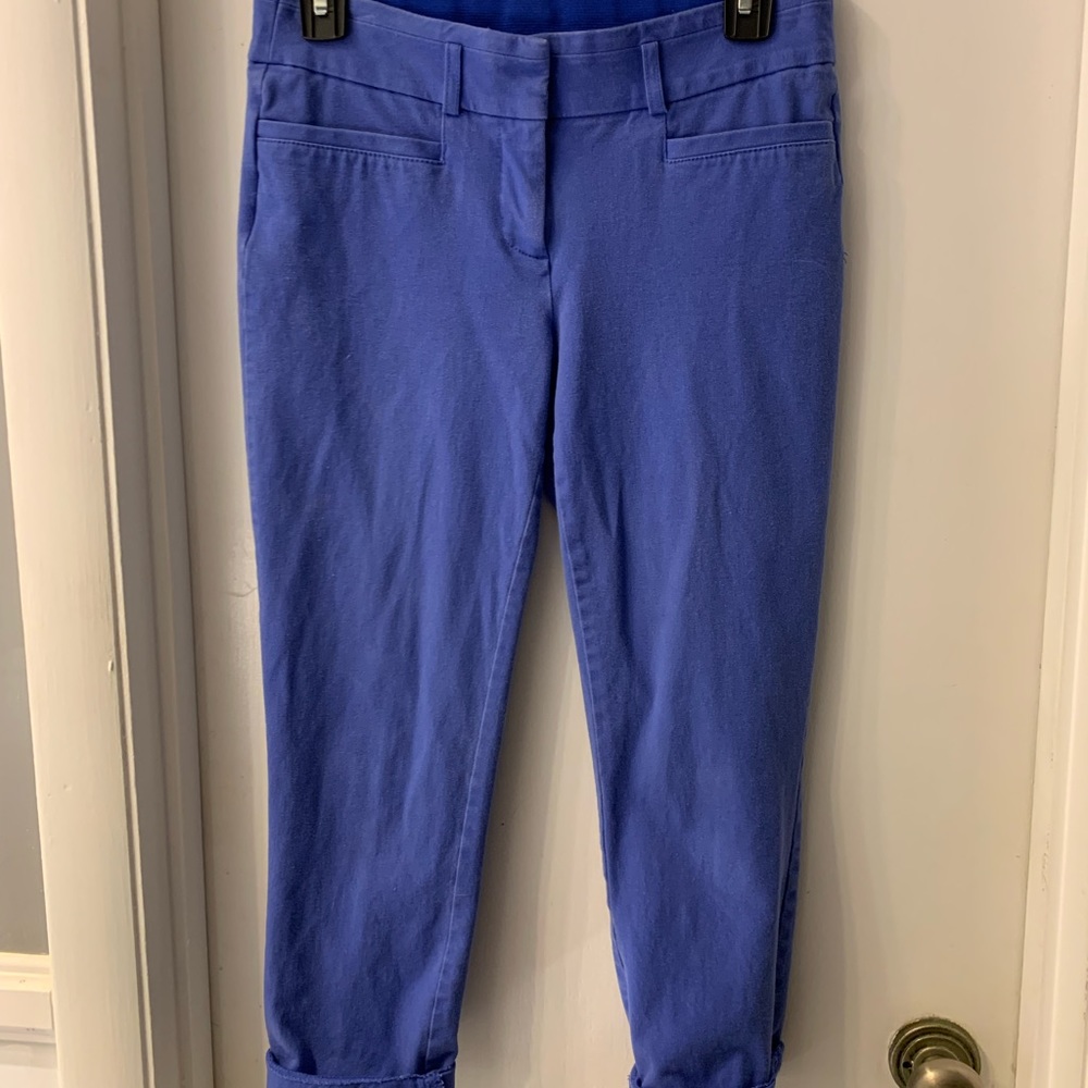 Candie’s Periwinkle Cropped Pants